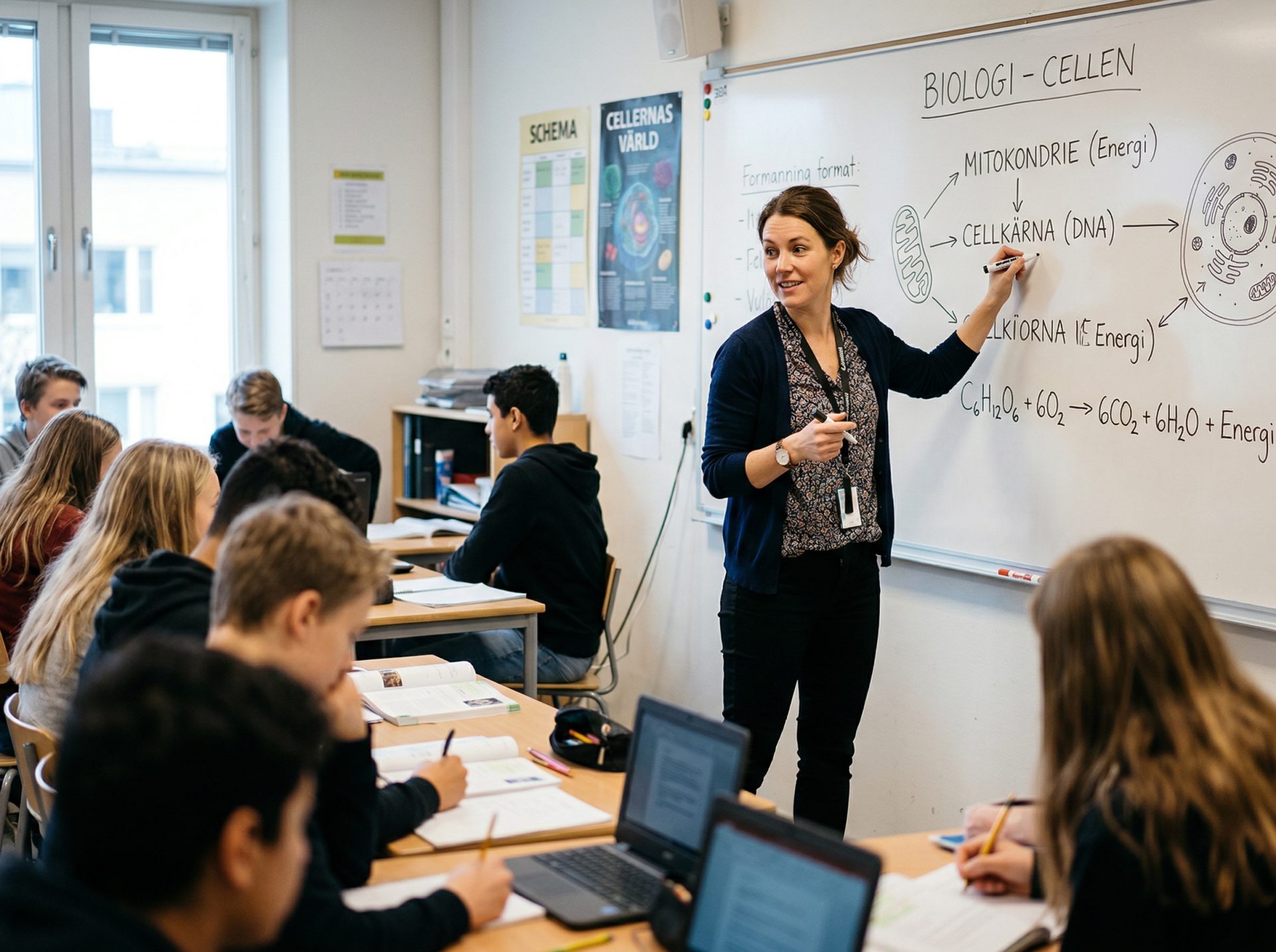 Koolmesh belysingsstyrning för klassrum